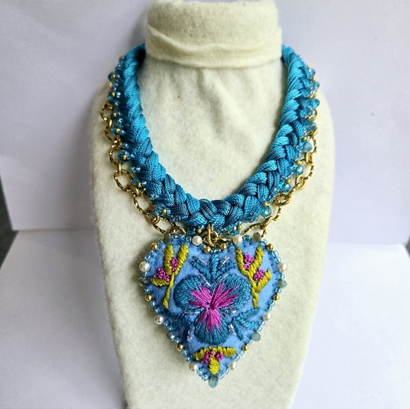 Heart Necklace Handmade - Picture 3 of 7